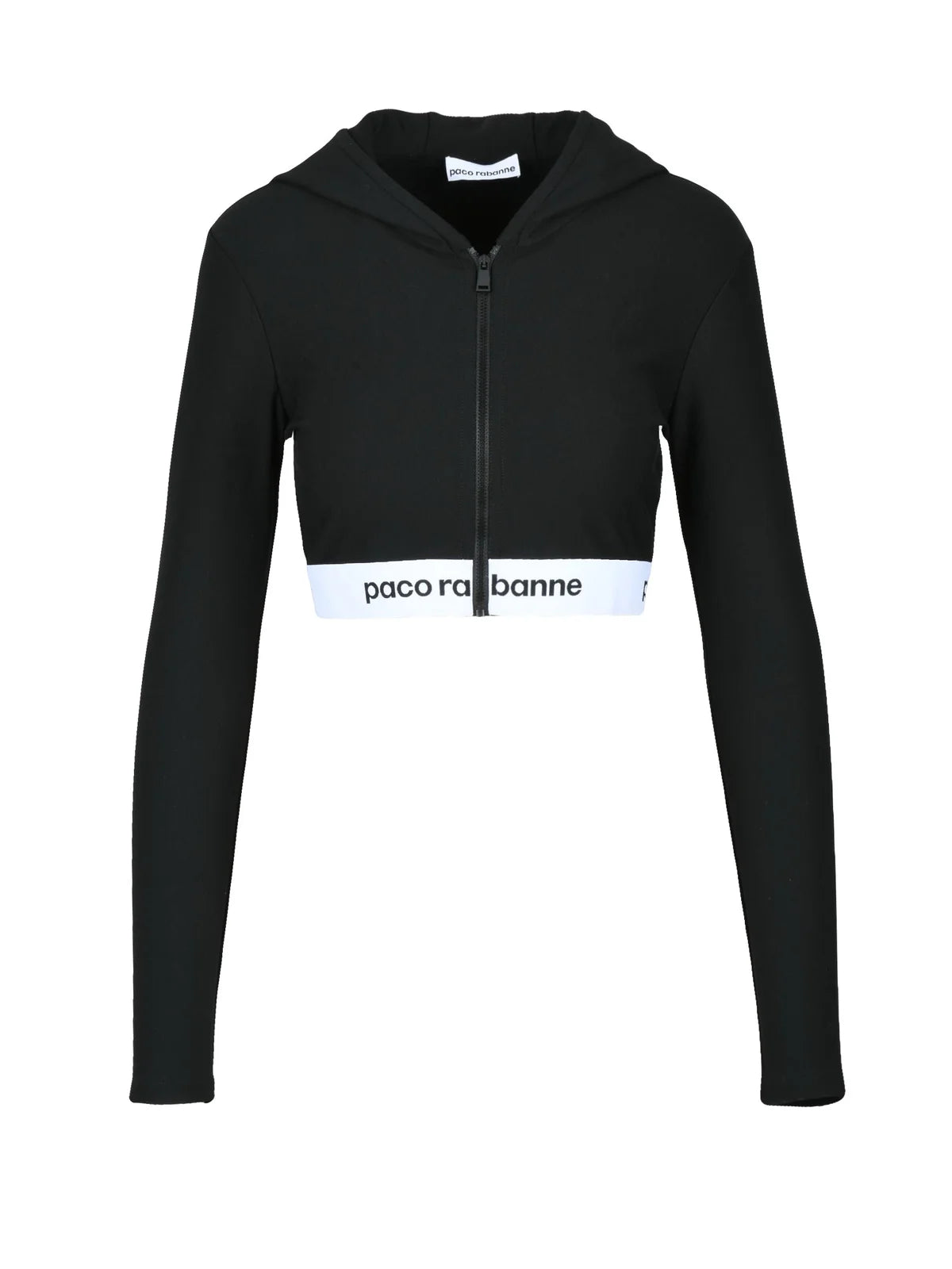 Paco Rabanne Felpa Corta - Nero