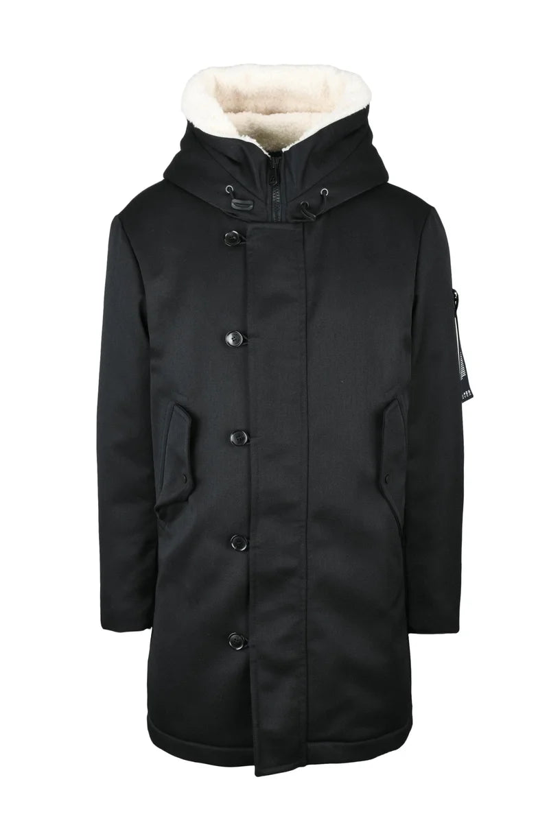 Peuterey Parka Kasa TV Ecofur - Black