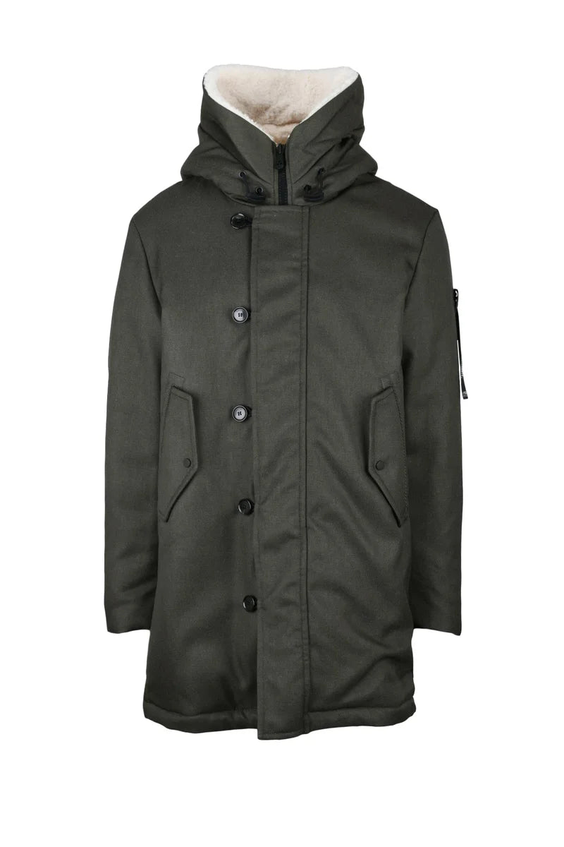 Peuterey Parka Kasa TV Ecofur - Black