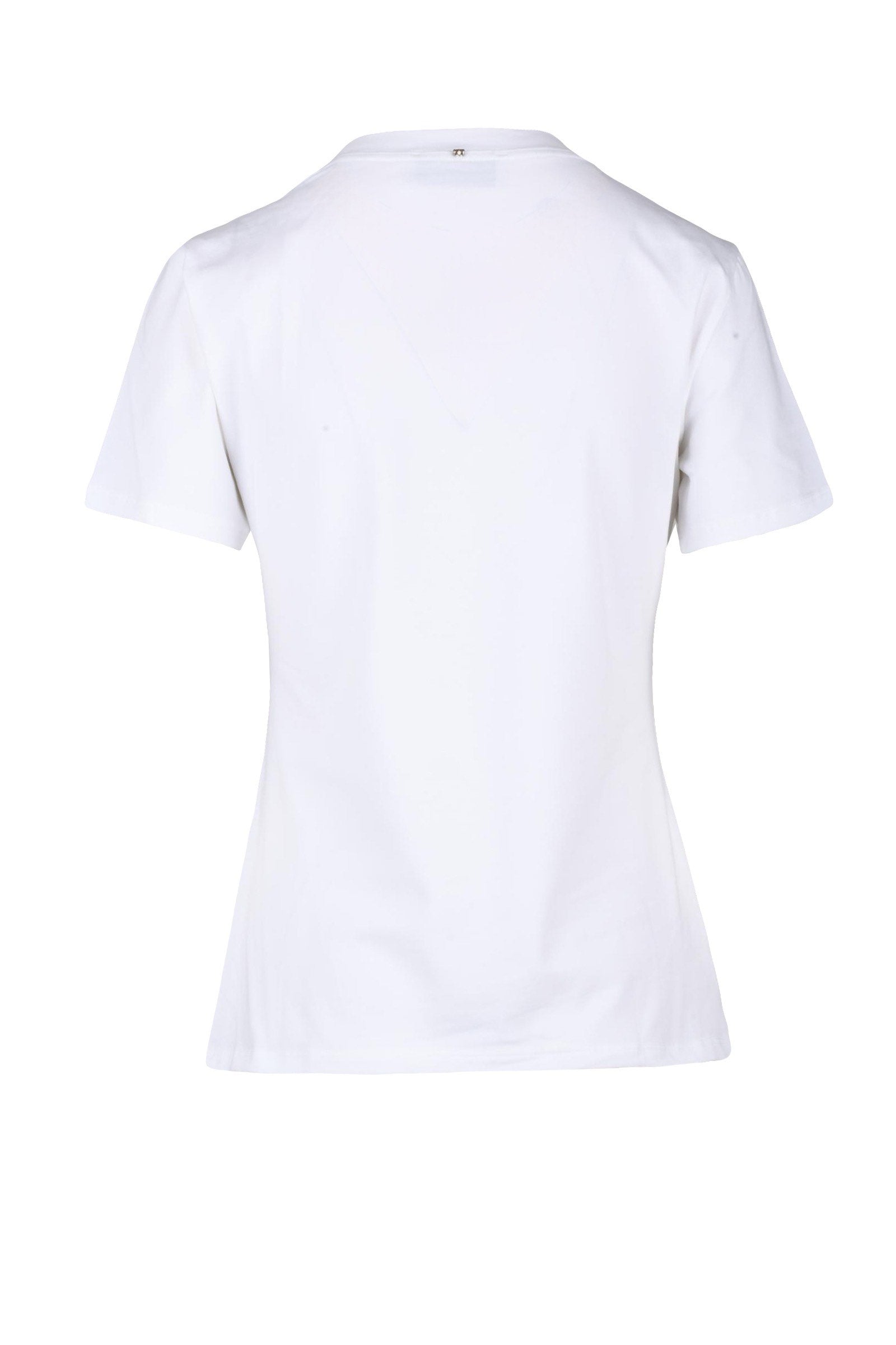 Sportmax T-shirt Girocollo Stretch - Bianco