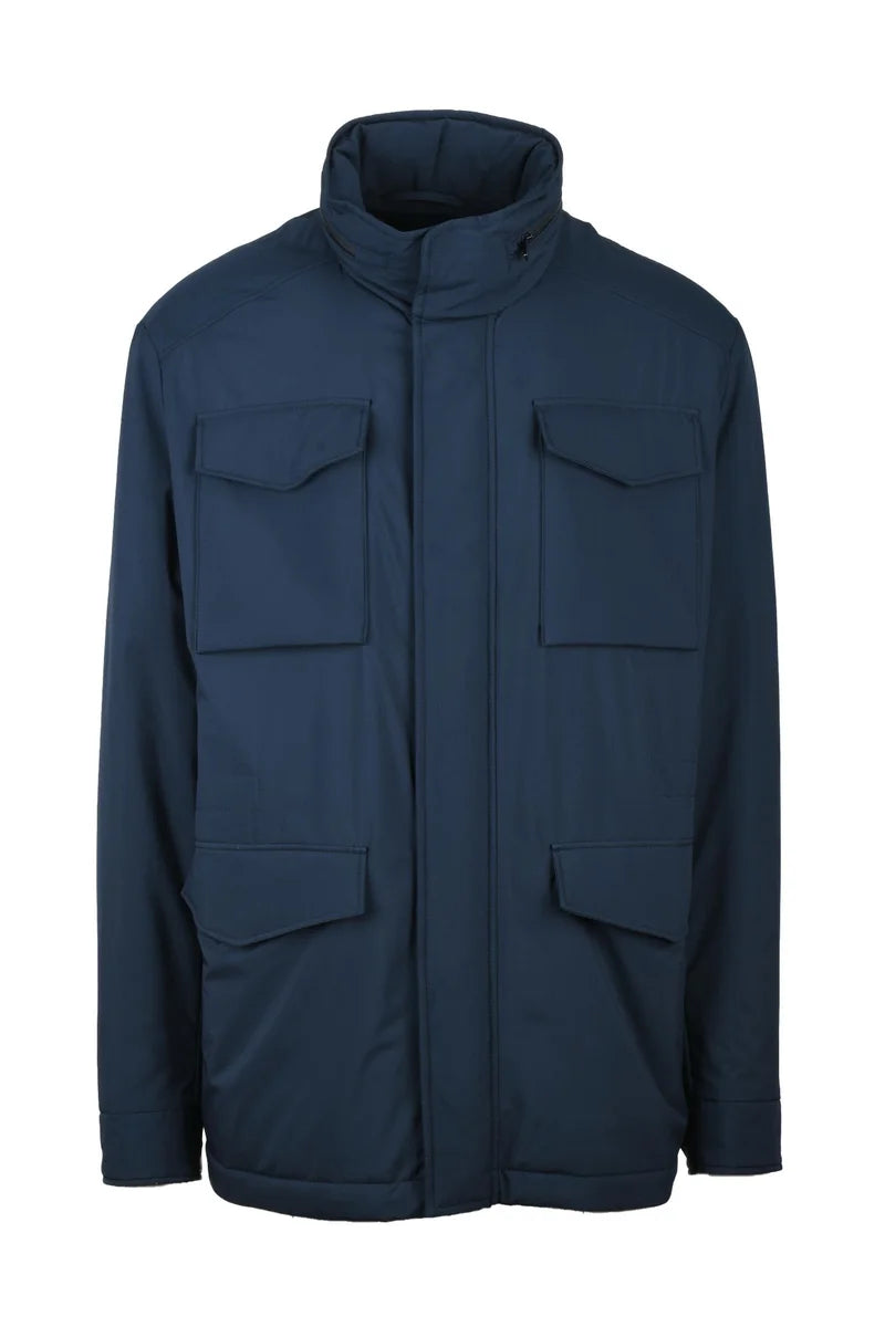 Paul & Shark Giaccone con Zip - Blu