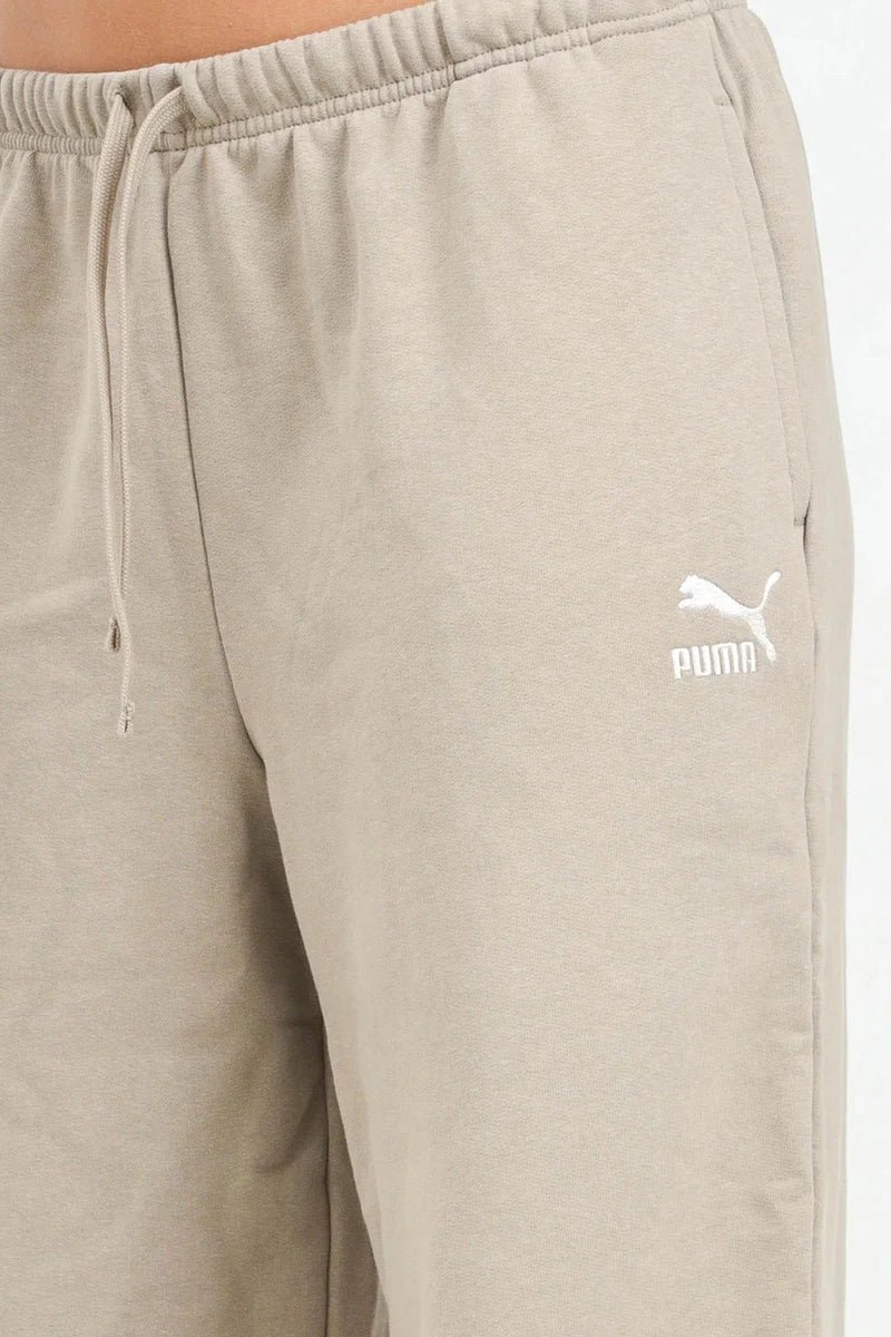 Puma Pantaloni Tuta Cotone - Beige