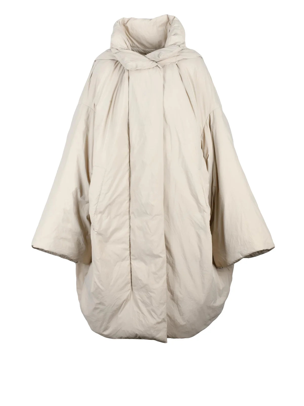 Rundhil Giaccone Lungo Oversize - Beige