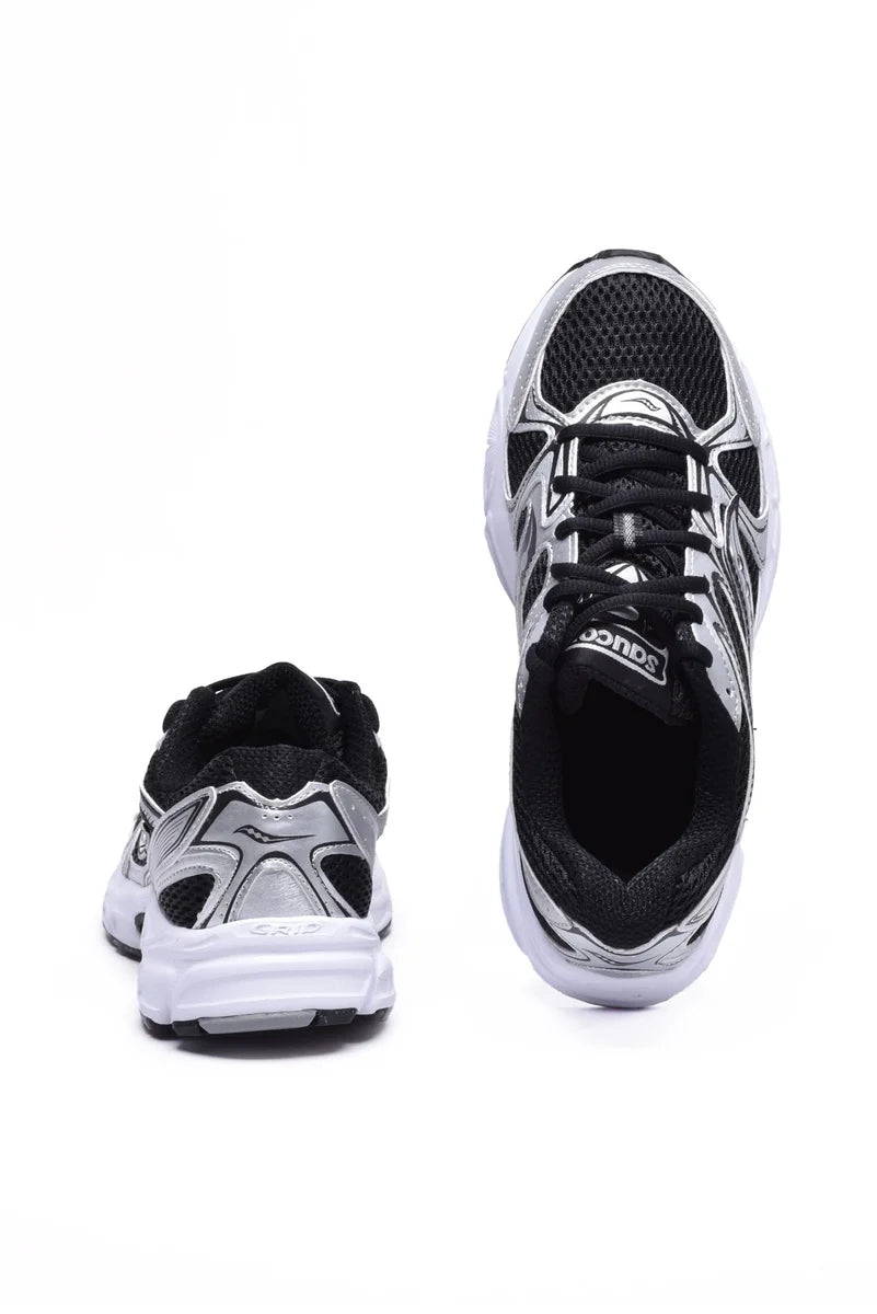 Saucony Sneakers Tessuto e Gomma - Nero/Argento