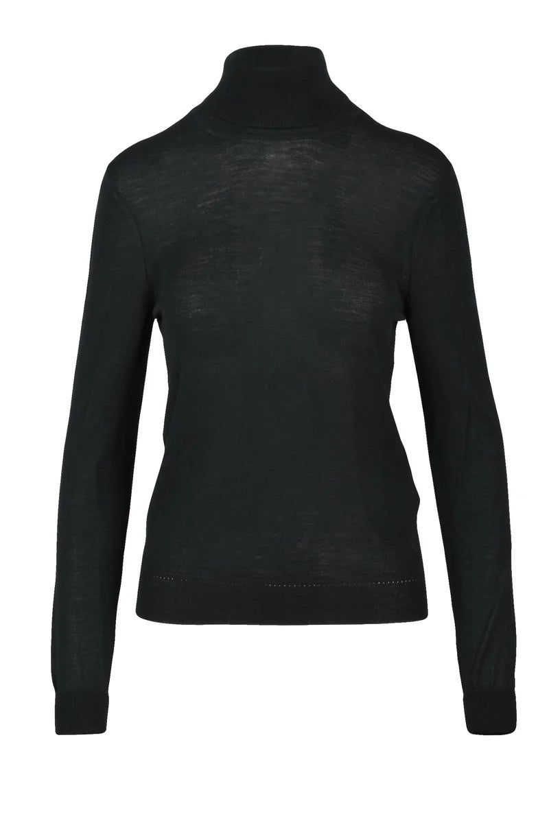Saint Laurent Maglia Dolcevita Donna - Nero