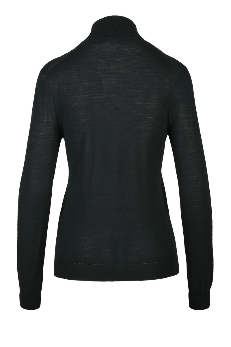 Saint Laurent Maglia Dolcevita Donna - Nero