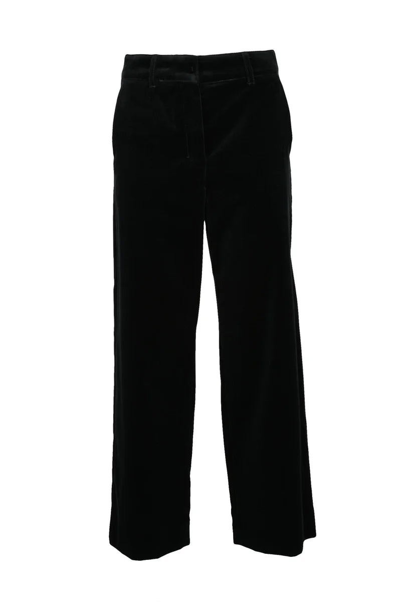 's Max Mara Pantaloni in Velluto - Nero