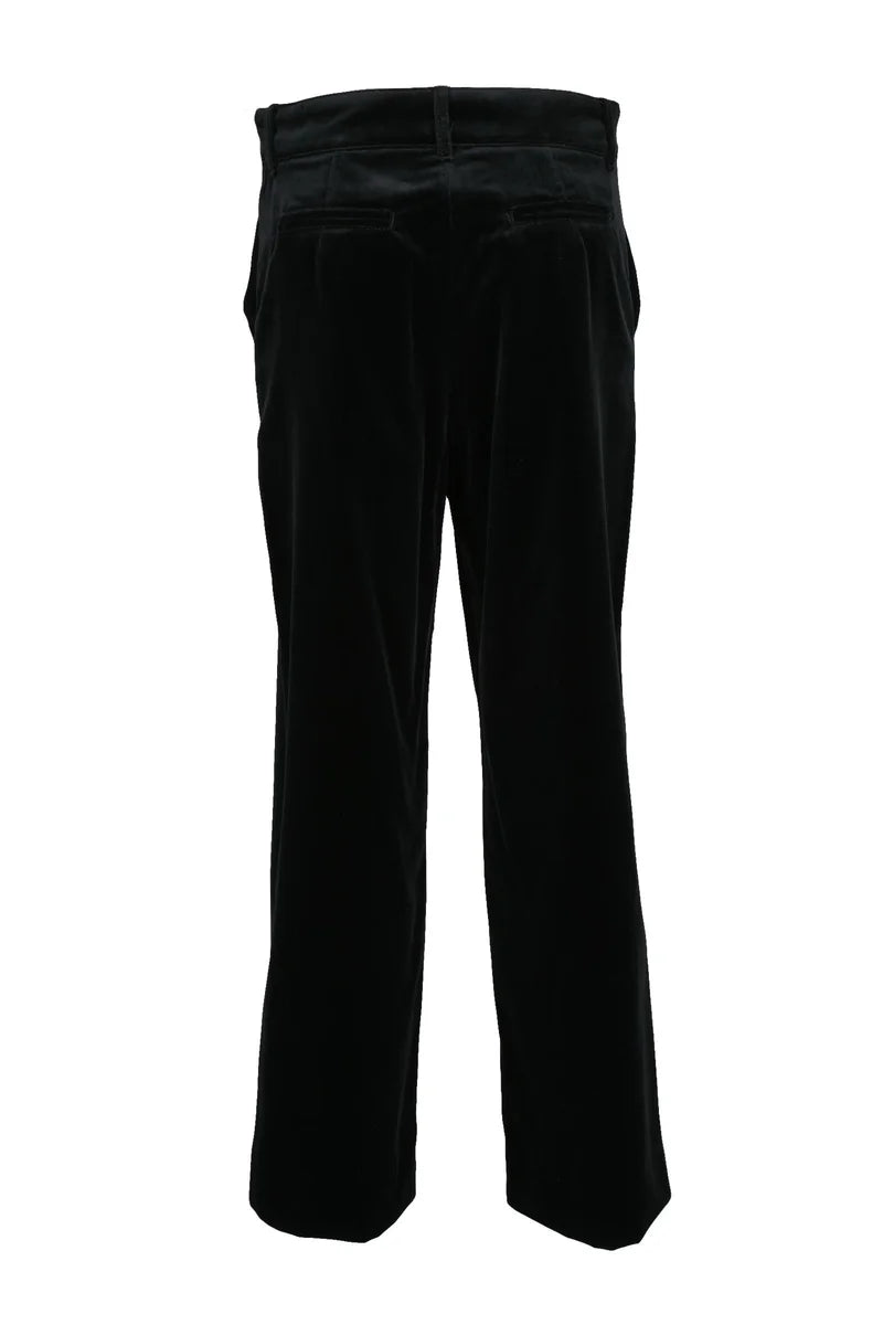 's Max Mara Pantaloni in Velluto - Nero