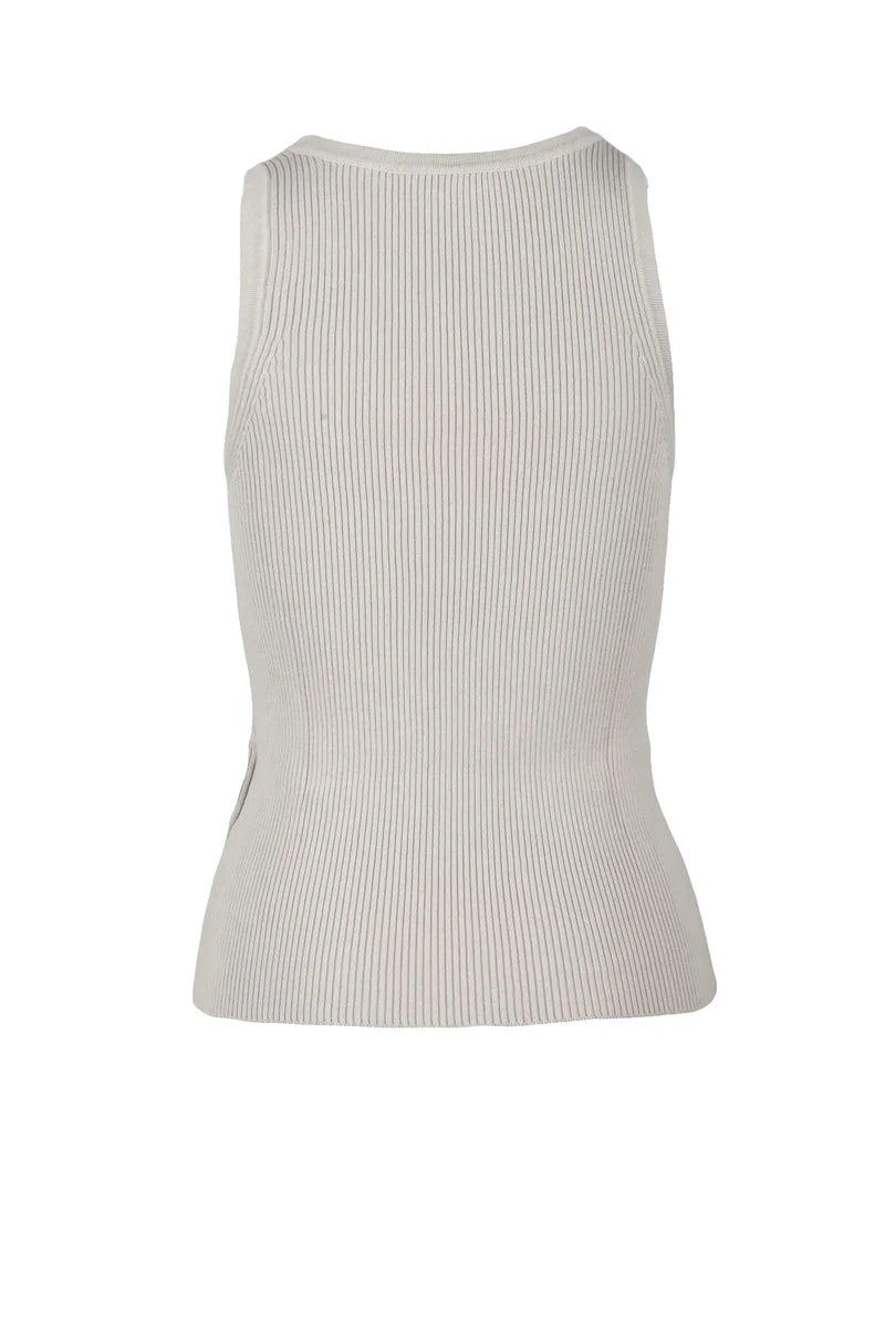 'S Max Mara Top Amburgo in Cotone - Tortora