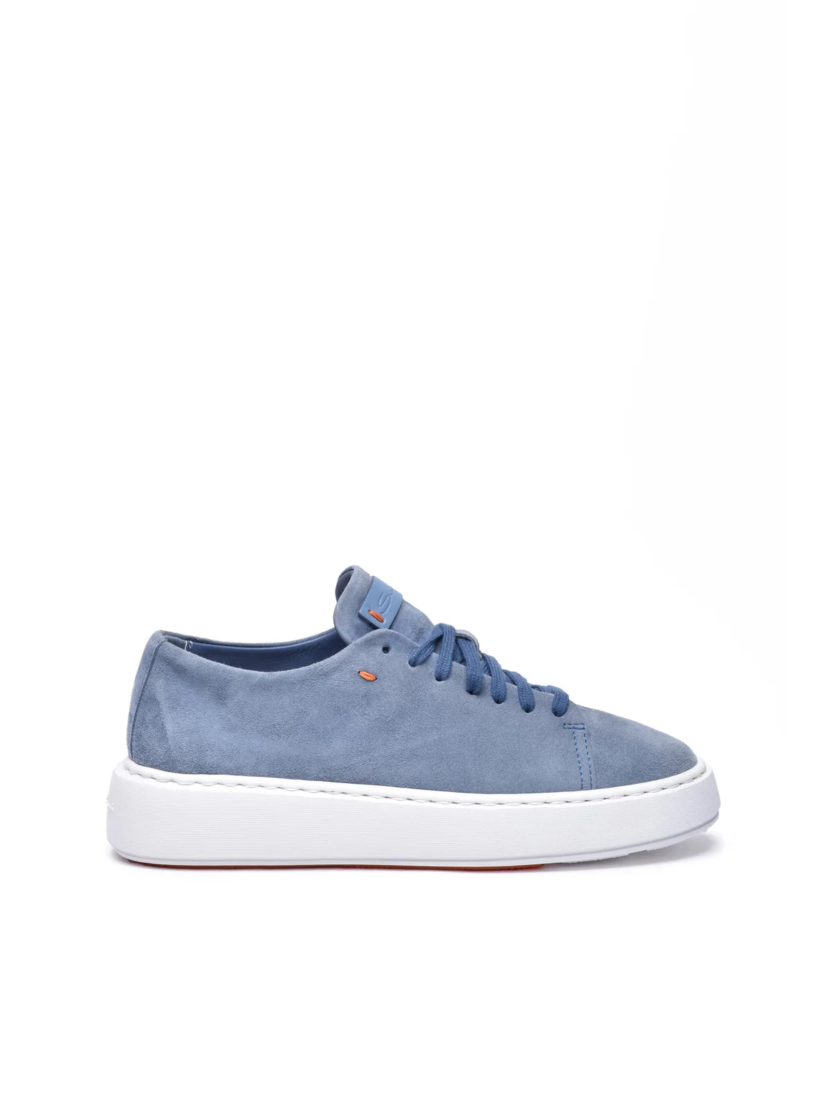 Santoni Sneakers Suede - Blu