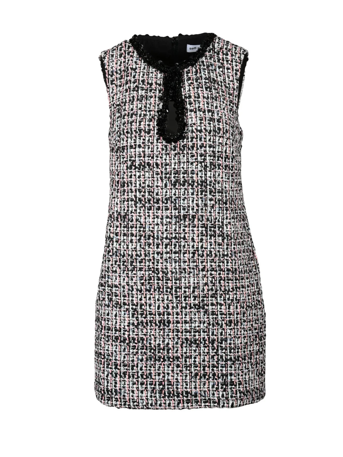 Self-Portrait Abito Donna - Nero/Rosa