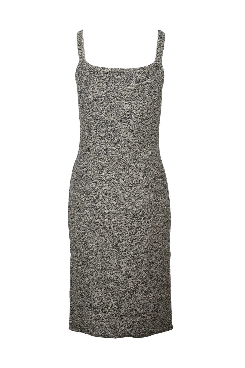 Sportmax Abito in Tricot Aderente - Nero/Beige