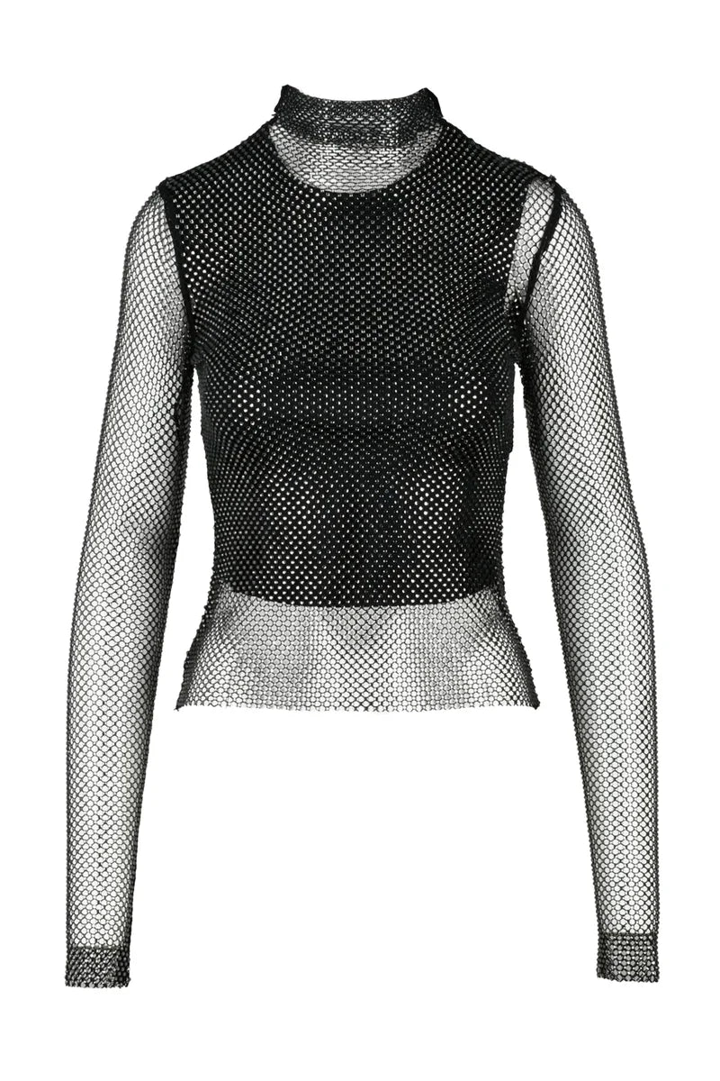 Sportmax Blusa Retata con Top Coprente - Nero