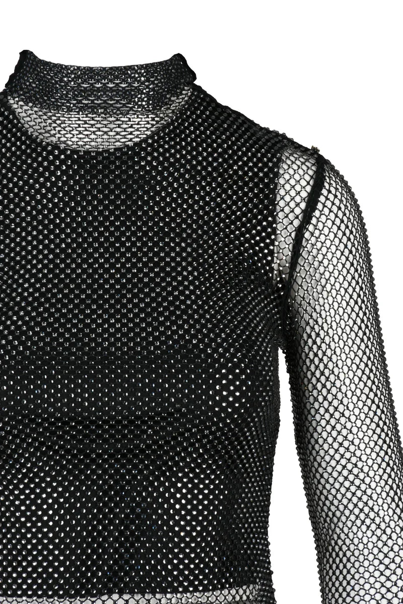 Sportmax Blusa Retata con Top Coprente - Nero