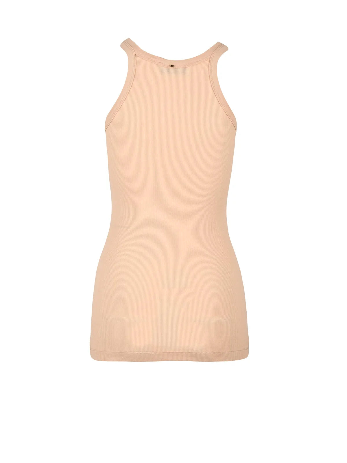 Sportmax Canotta Cotone Seta Stretch - Rosa