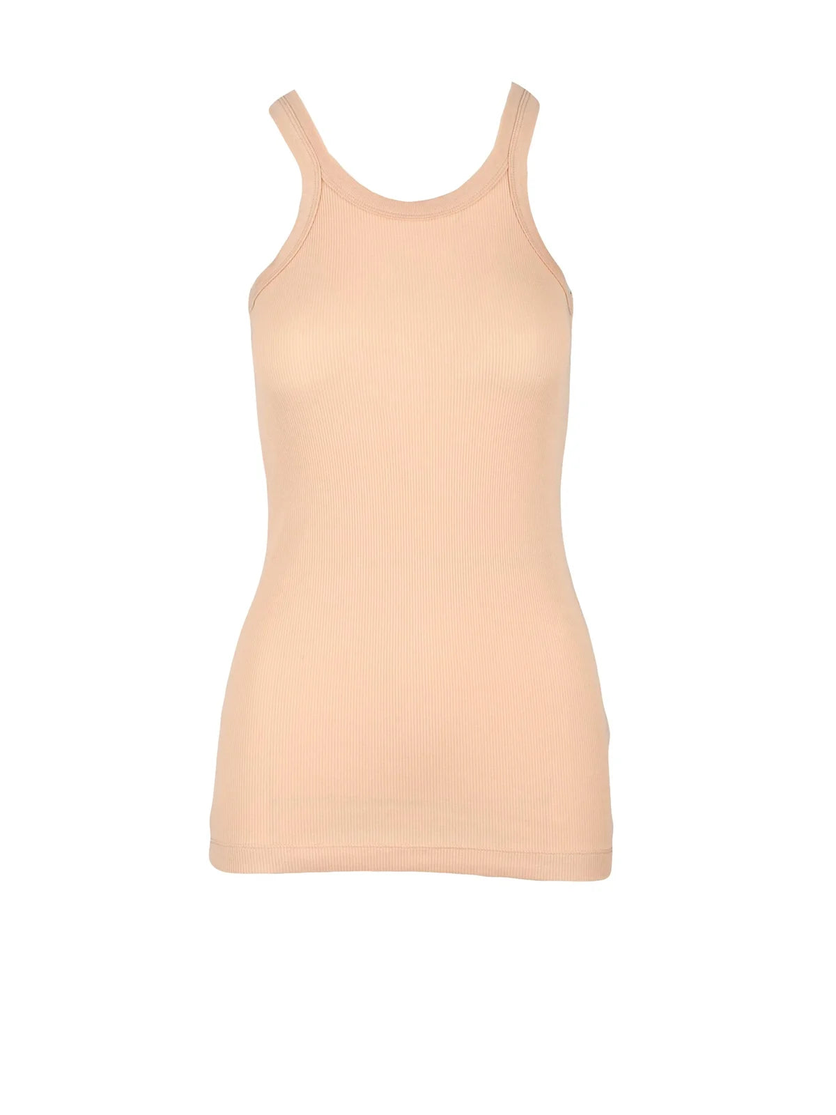 Sportmax Canotta Cotone Seta Stretch - Rosa