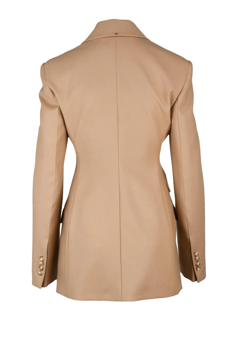 Sportmax Giacca Opice Sfiancata - Beige
