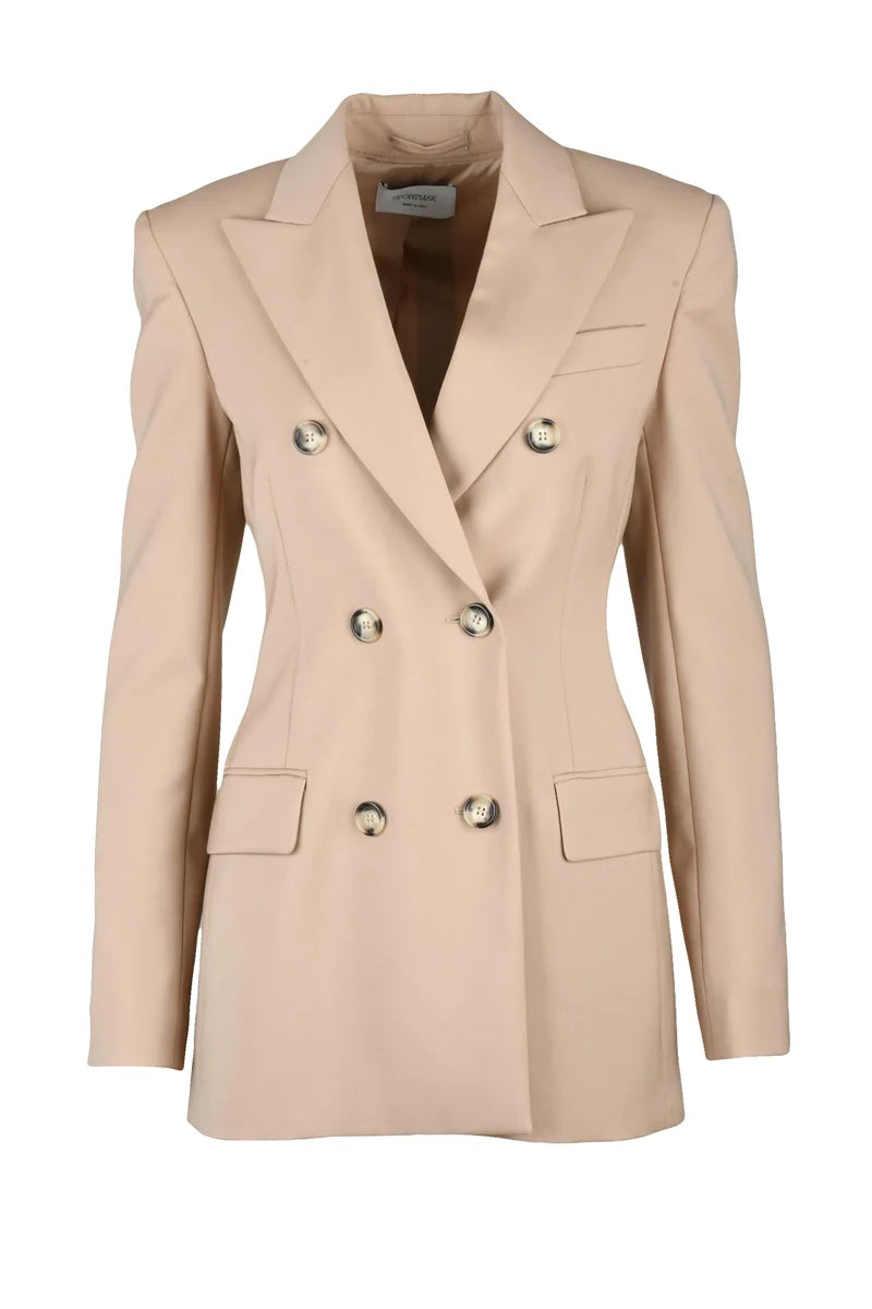 Sportmax Giacca Adamo Doppiopetto - Beige