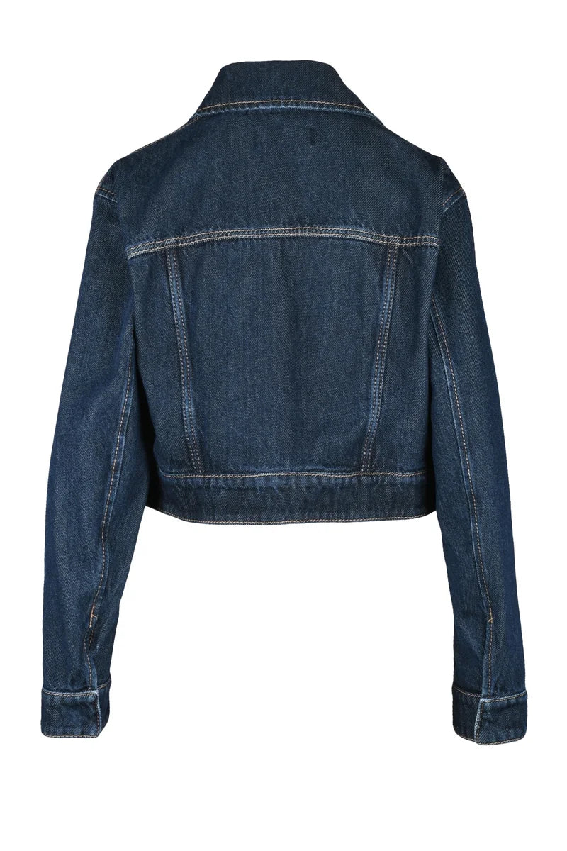 Sportmax Giubbotto Bormio Denim - Blu