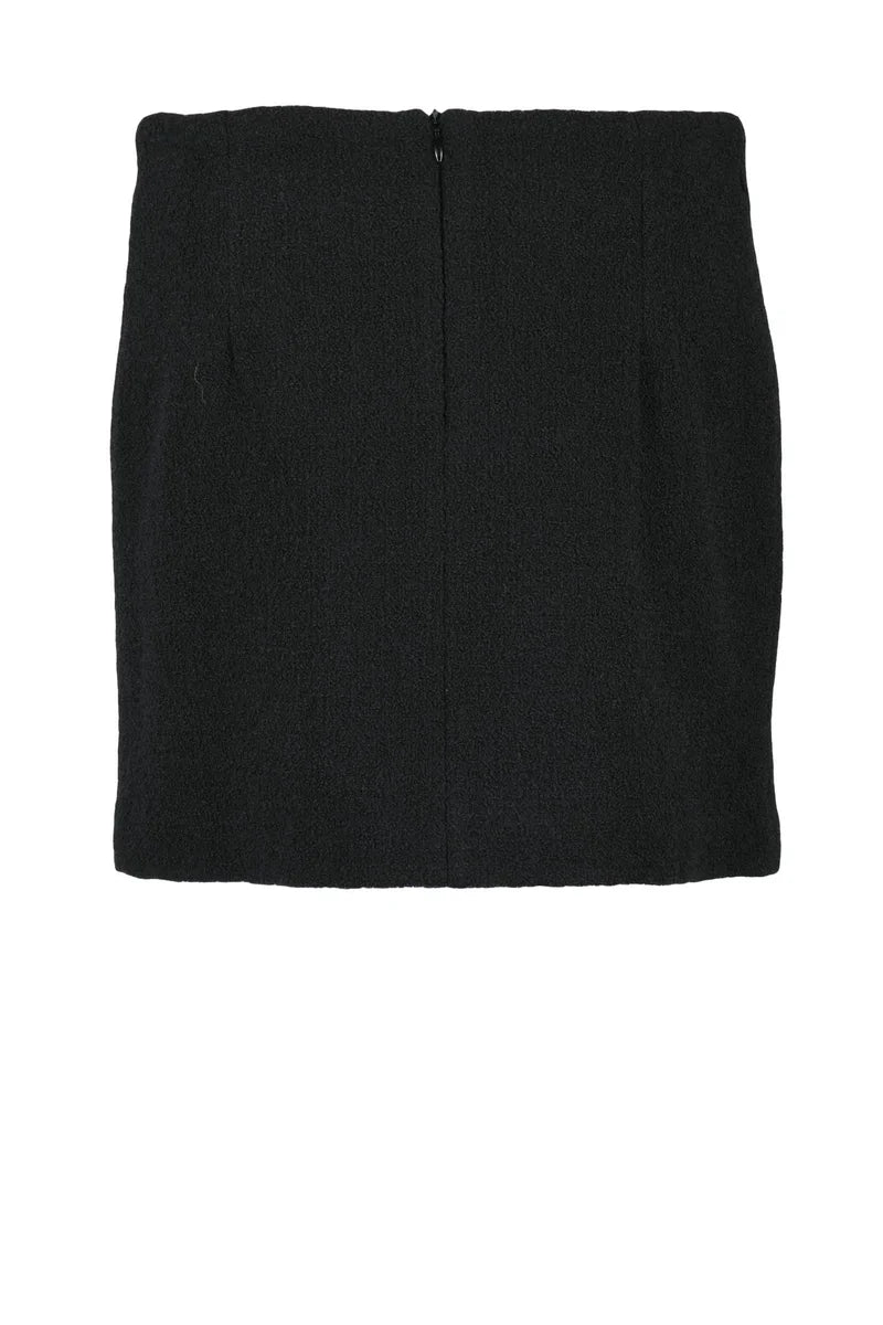 Tagliatore Gonna Mini Bouclé - Nero