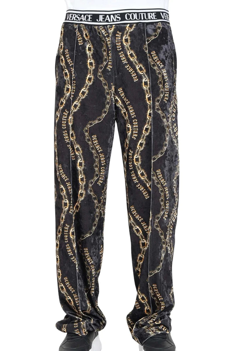 Versace Jeans Couture Stretch Trousers - Black/Yellow