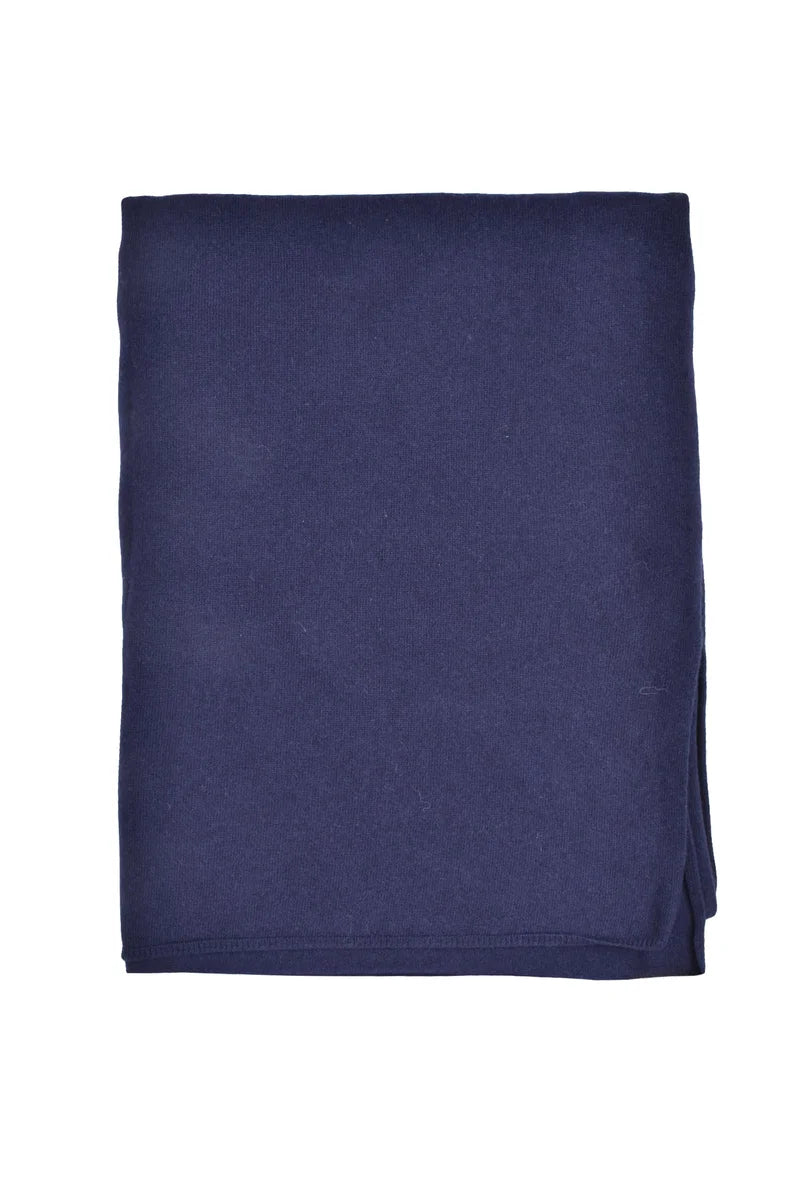 Wood Stola Lana e Cashmere - Blu