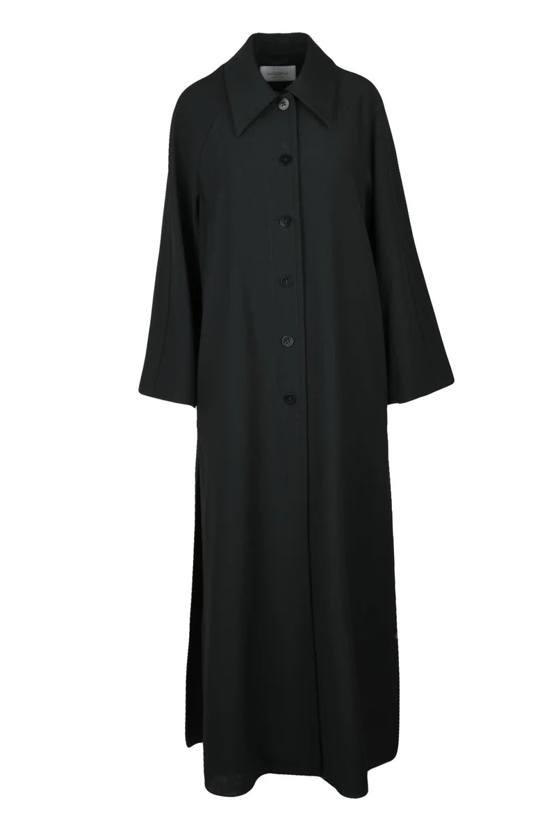Ballantyne Cappotto Lungo Lana Vergine - Nero