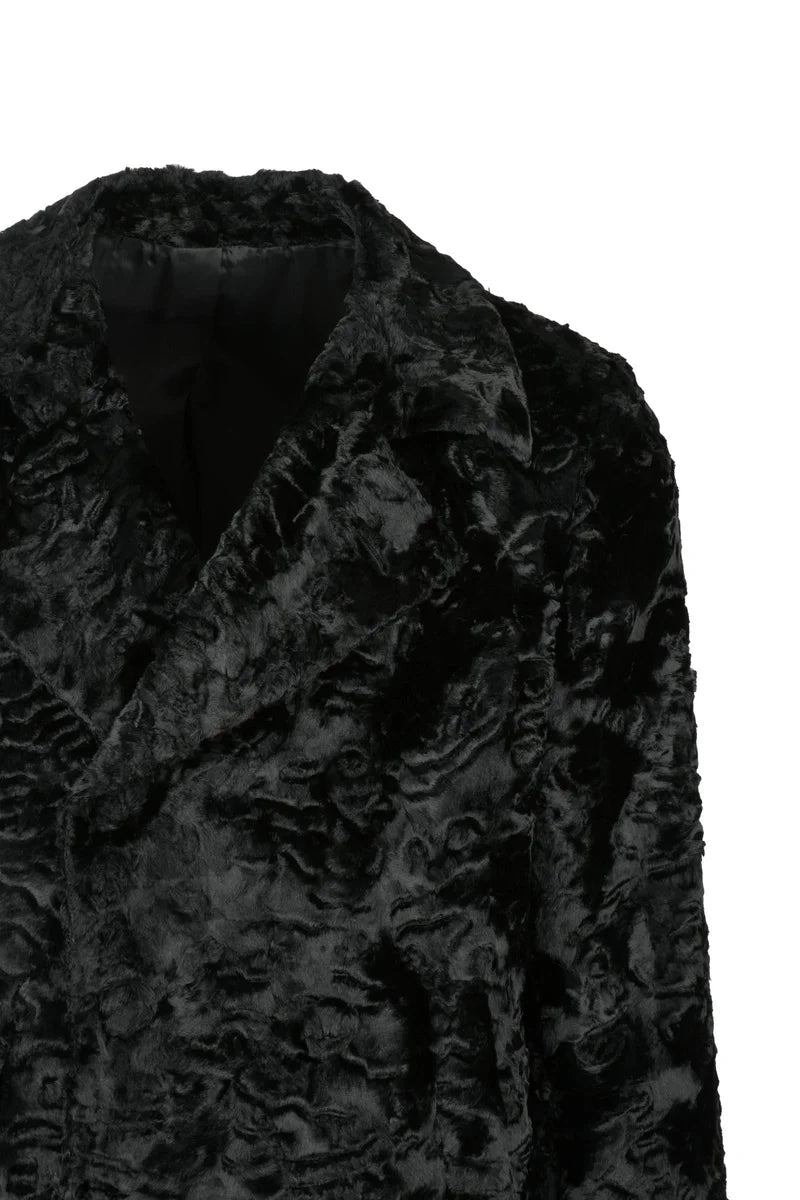 Michele Paoloni Giaccone Ecopelliccia - Nero