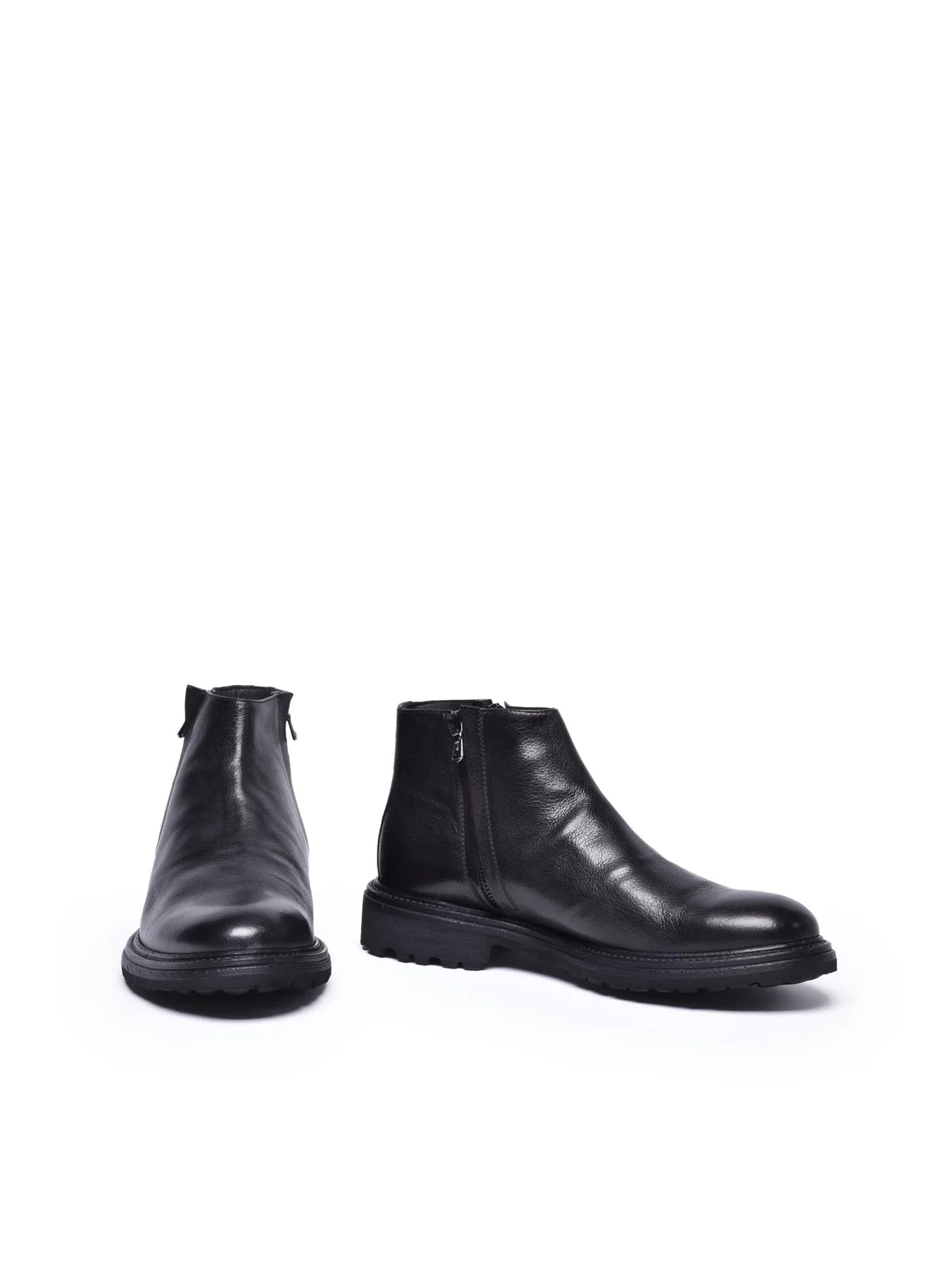 Migliore Stivaletto Pelle Nero Zip