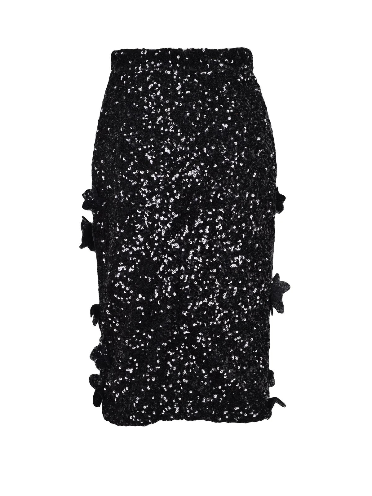 N°21 Sequin Midi Skirt Black