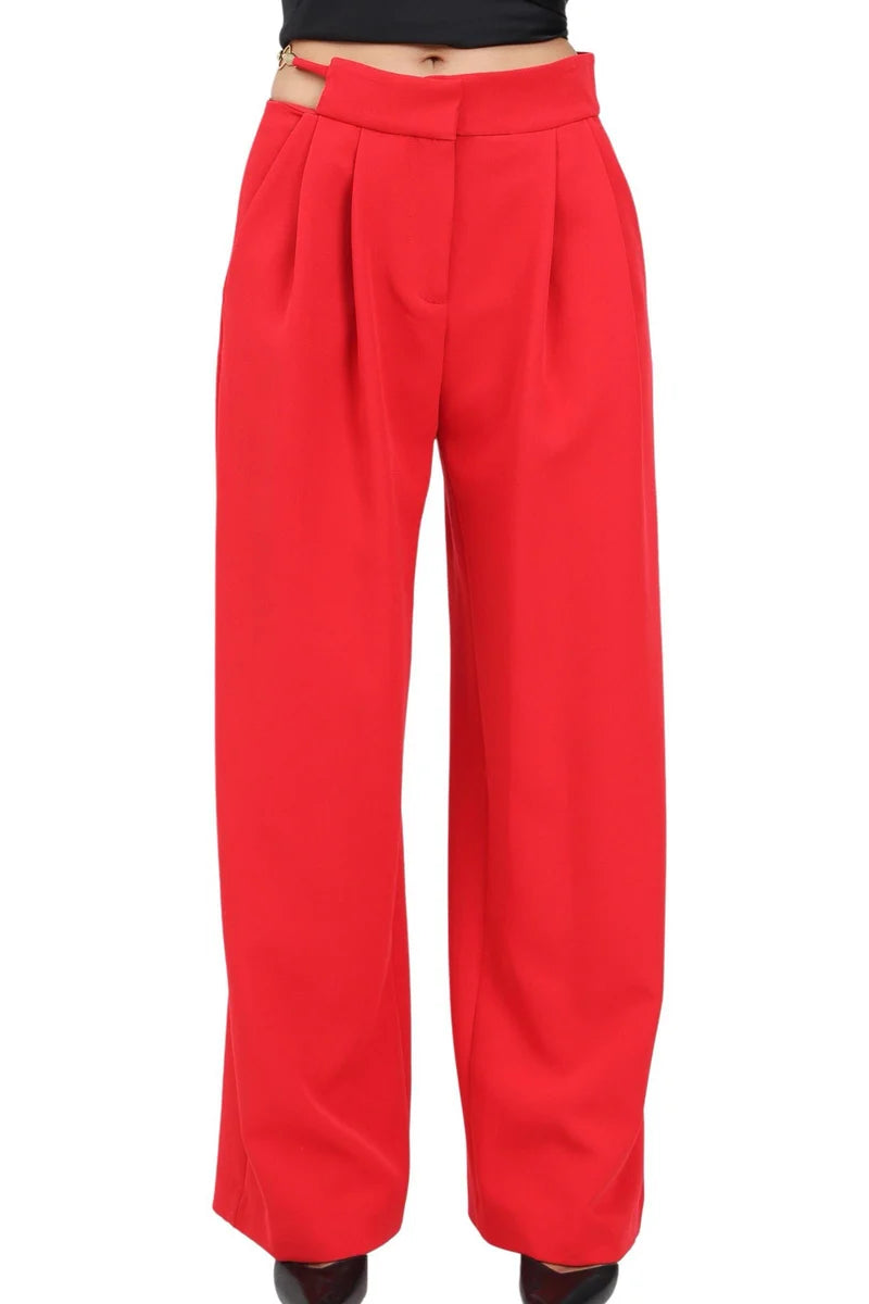 Just Cavalli Pantalone Vita Alta - Giallo