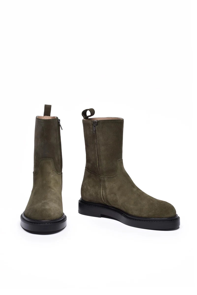 Fabiana Filippi Stivaletto Suede - Verde