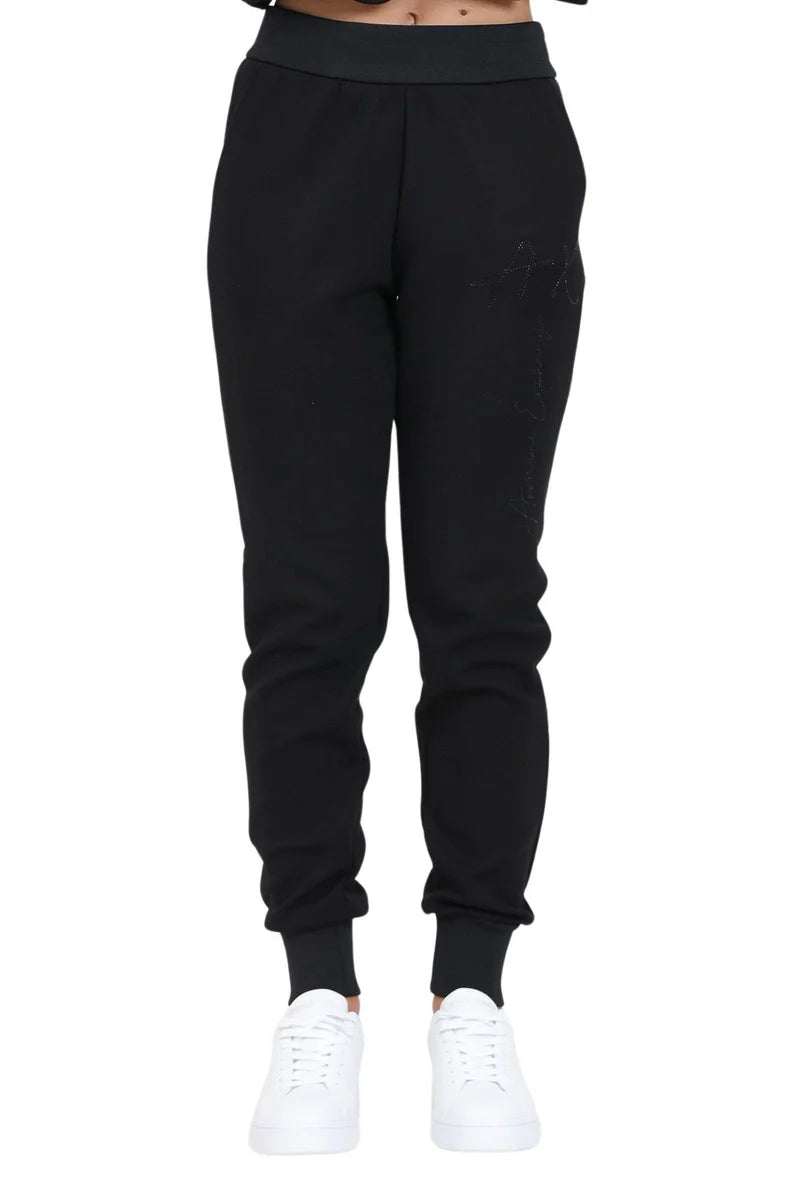 Armani Exchange Tuta Stretch - Nero