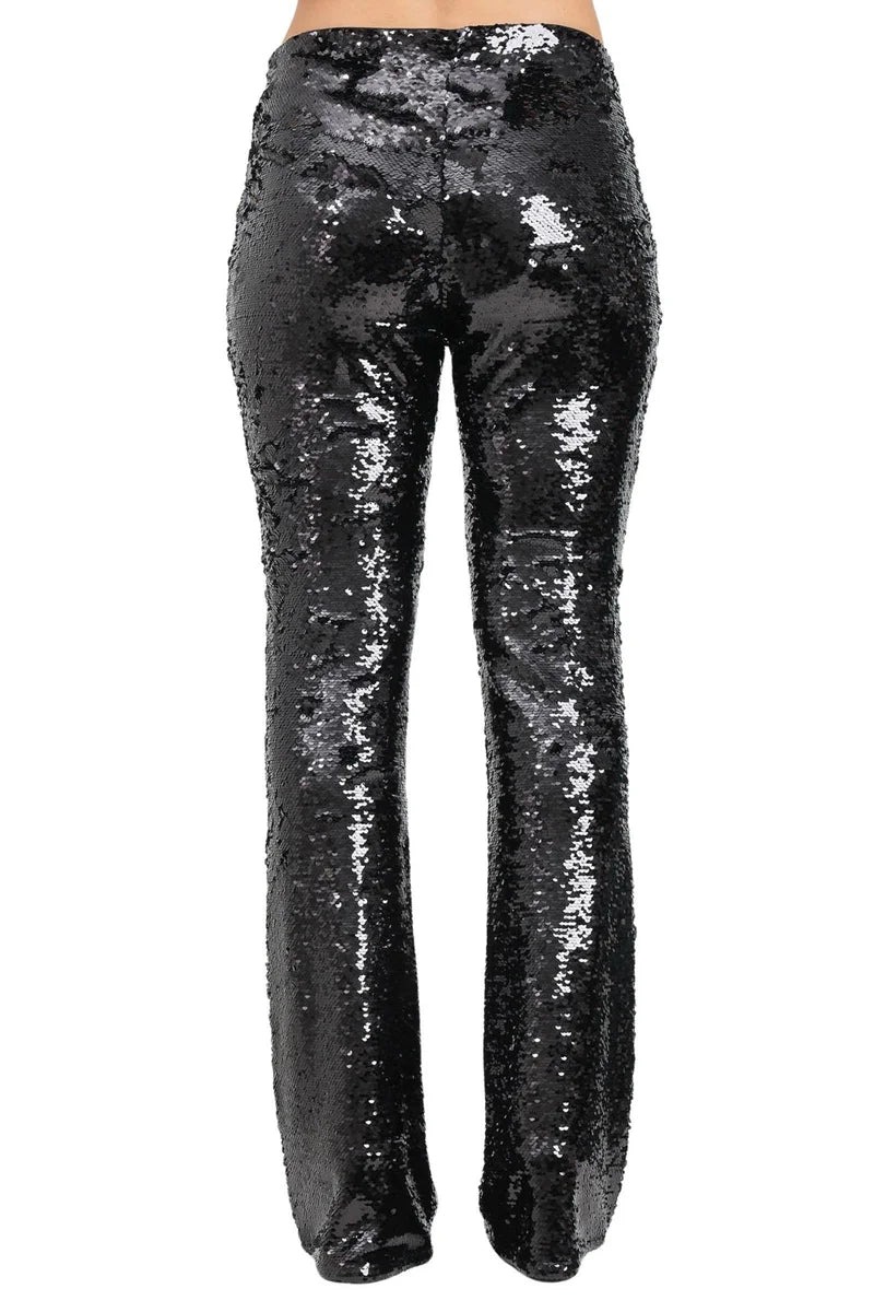 Armani Exchange Tuta Paillettes - Nero