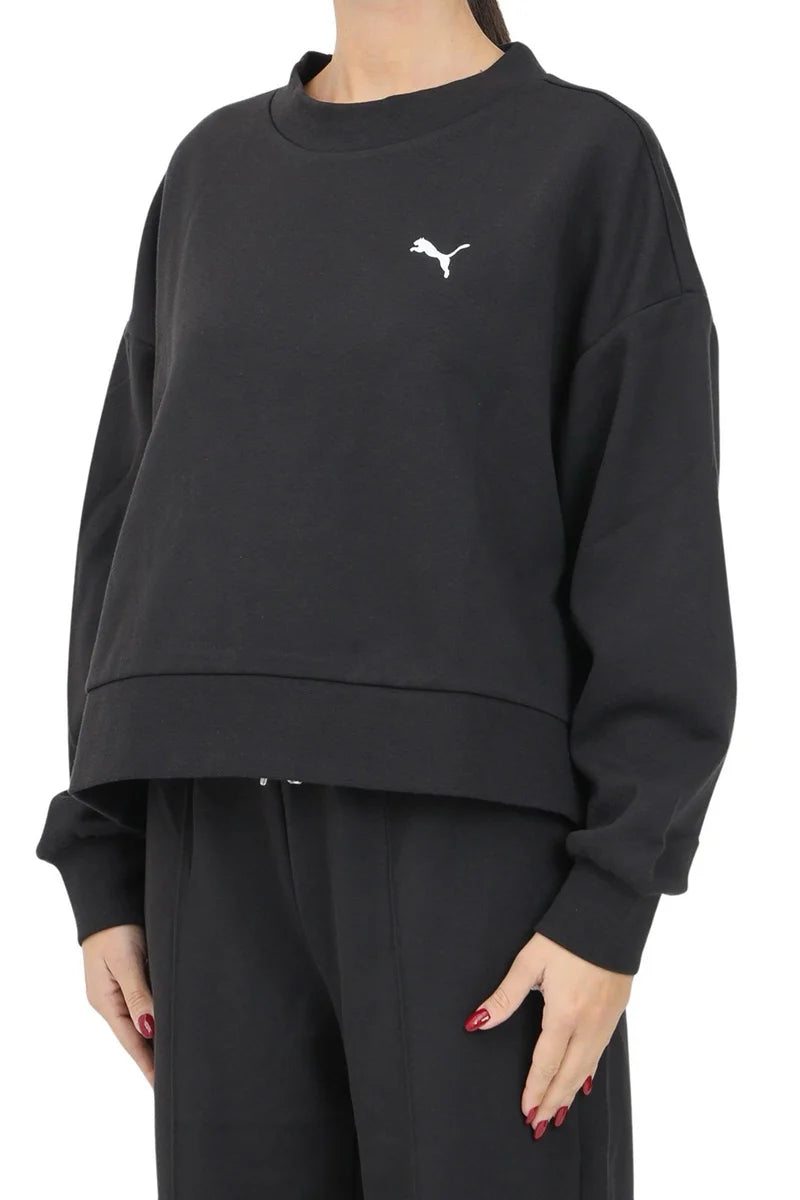 Puma Cotton/Polyester Sweatshirt - Black