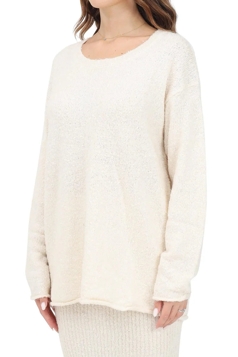 Glamorous Maglia Bouclé - Cream