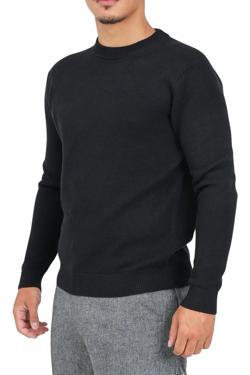 Selected Maglione Uomo Girocollo - Nero