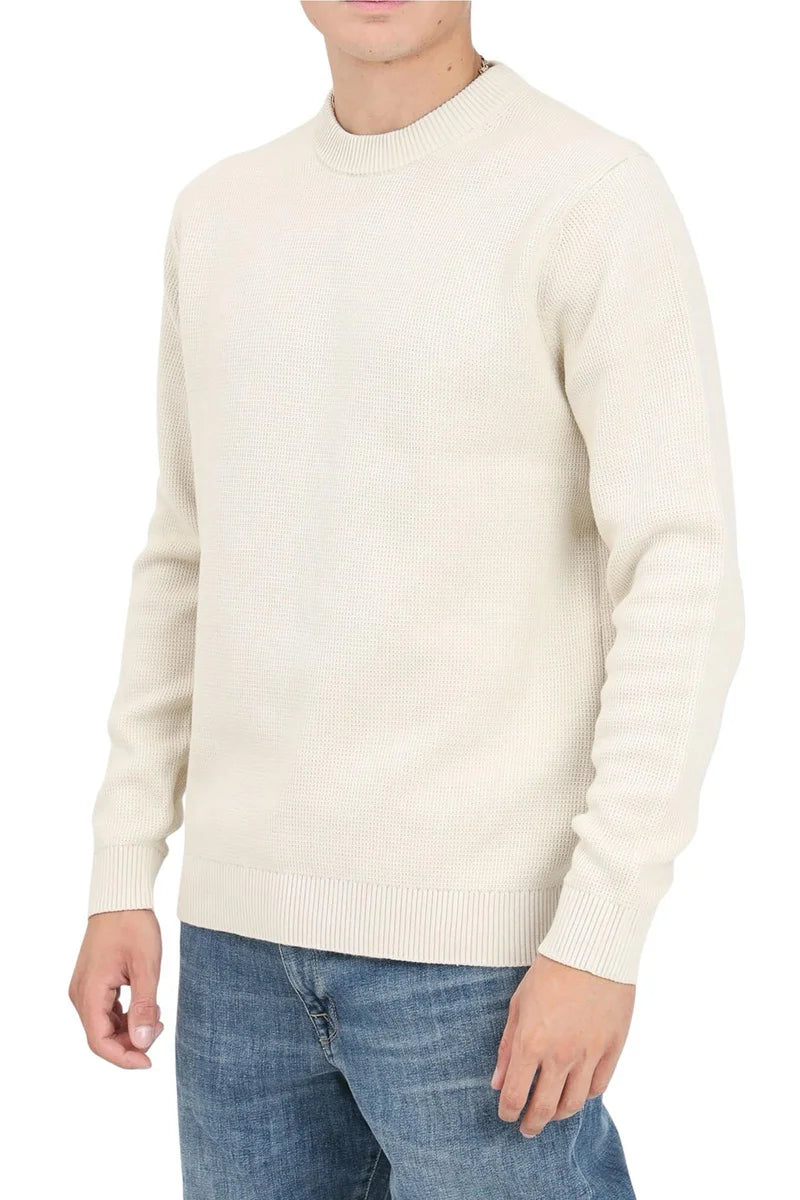 Selected Maglione Uomo Girocollo - Beige