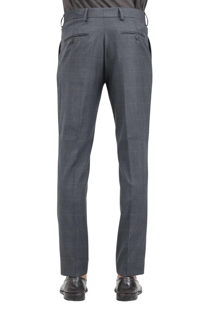 Selected Pantaloni Lana Stretch - Grigio