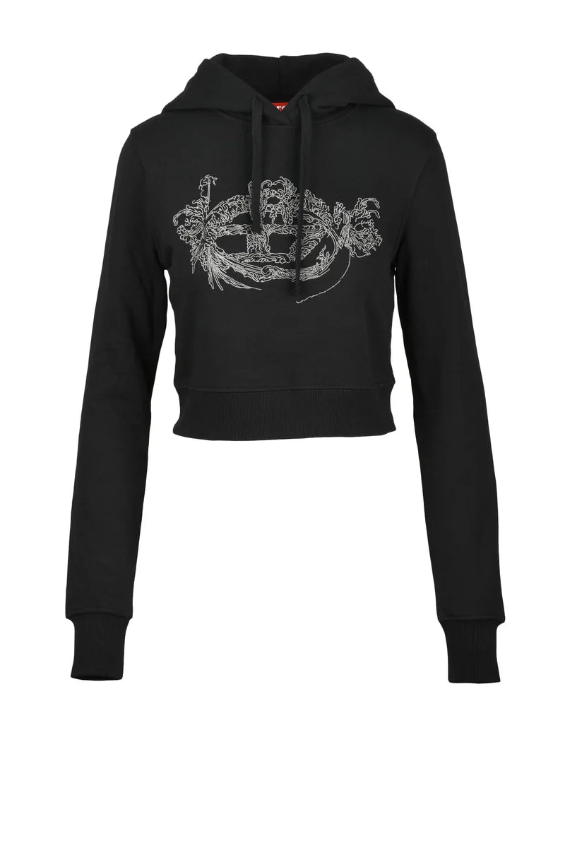 Diesel Felpa Corta - Nero
