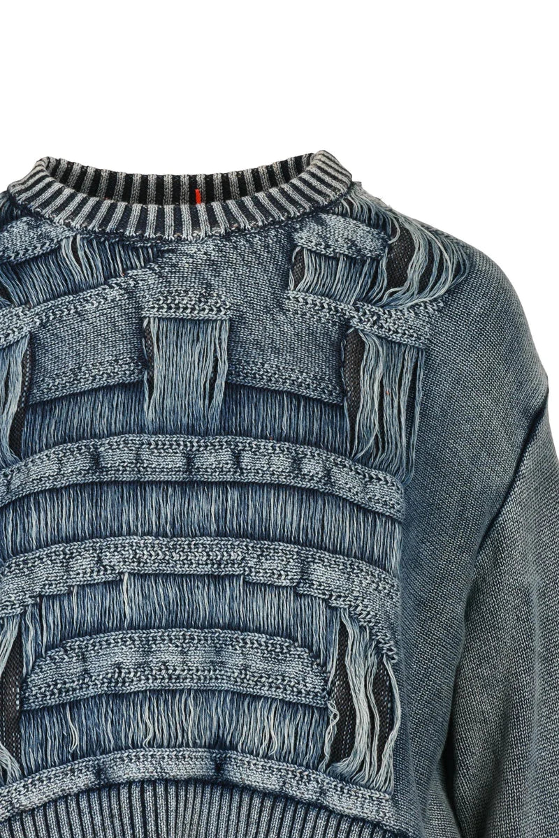 Diesel Maglioncino in Cotone - Blu