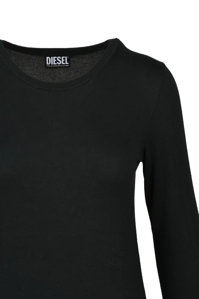 Diesel Maglioncino Girocollo - Nero