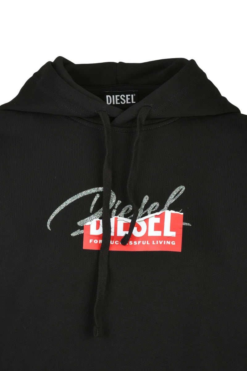 Diesel Felpa Corta - Nero