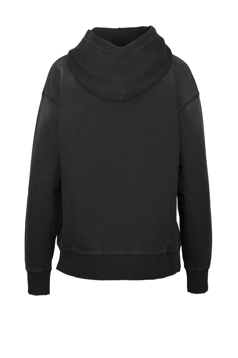 Diesel Felpa Donna Corta - Nero