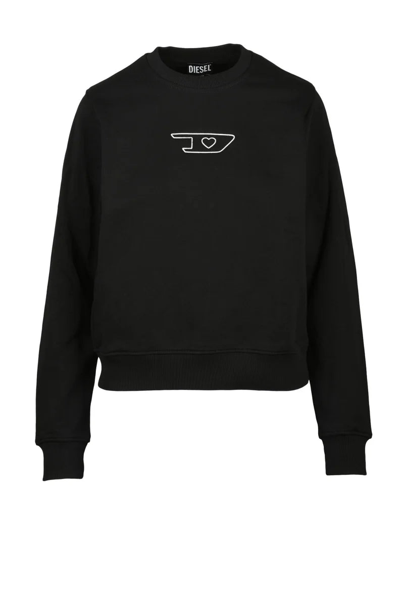 Diesel Felpa Cotone - Nero