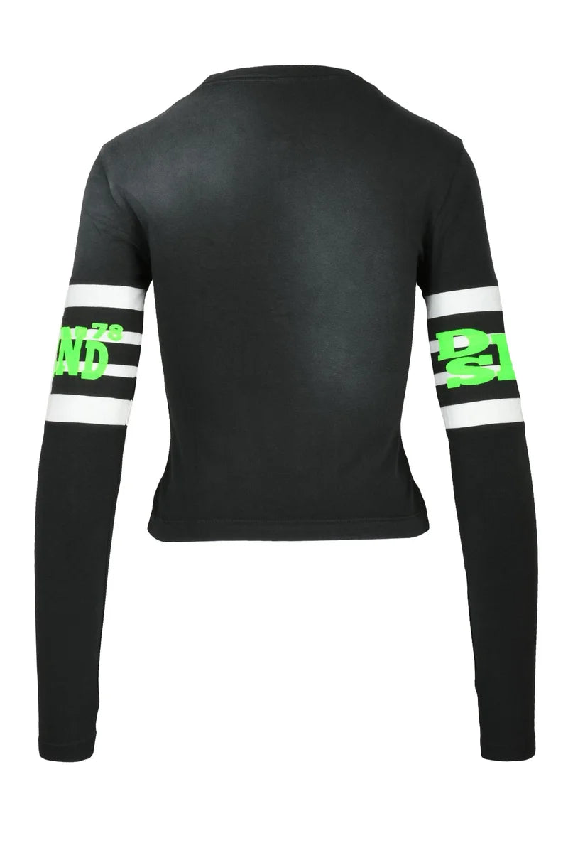 Diesel T-shirt Donna Serafino - Nero