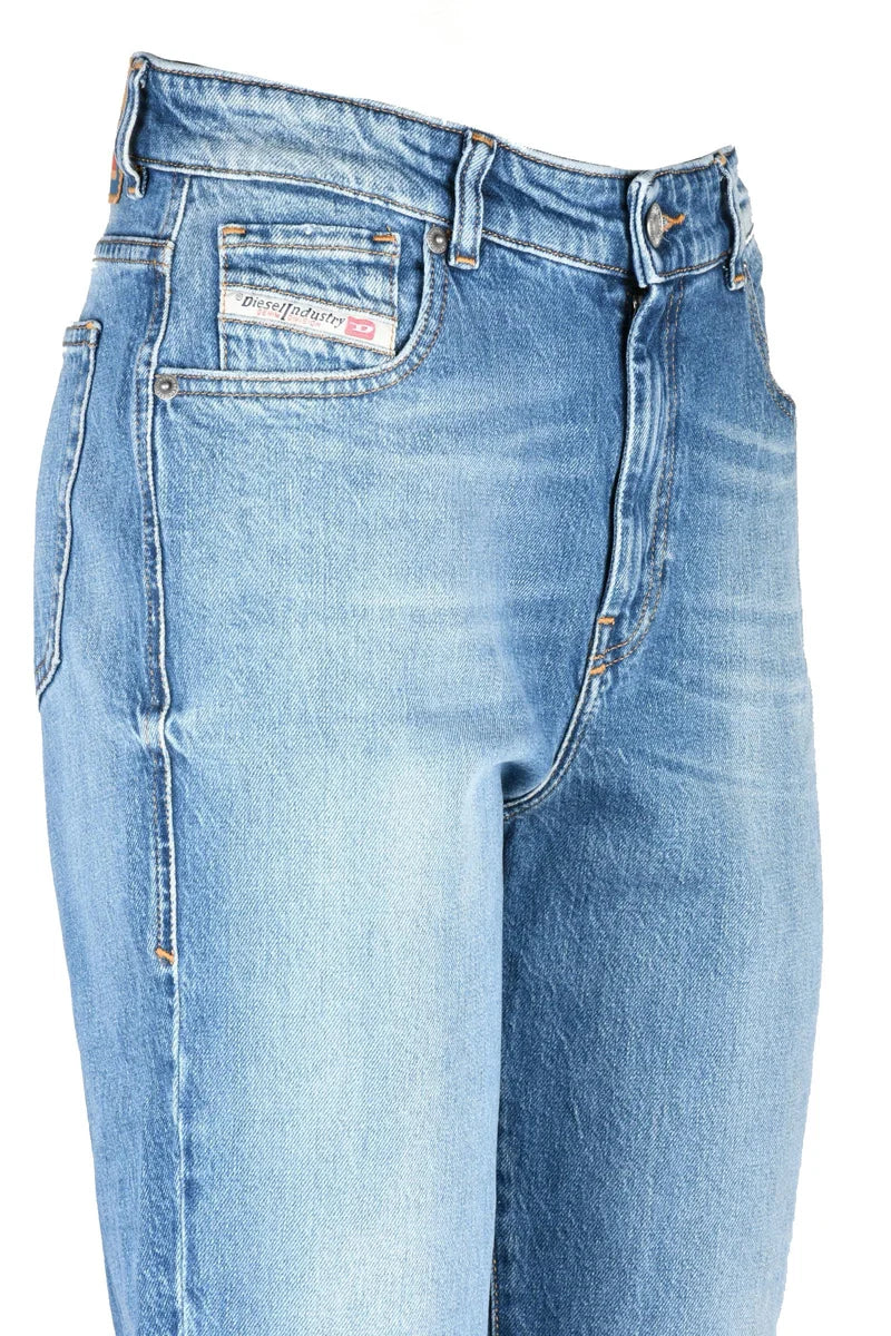 Diesel Jeans Donna D-Description Bootcut Vita Alta - Blu