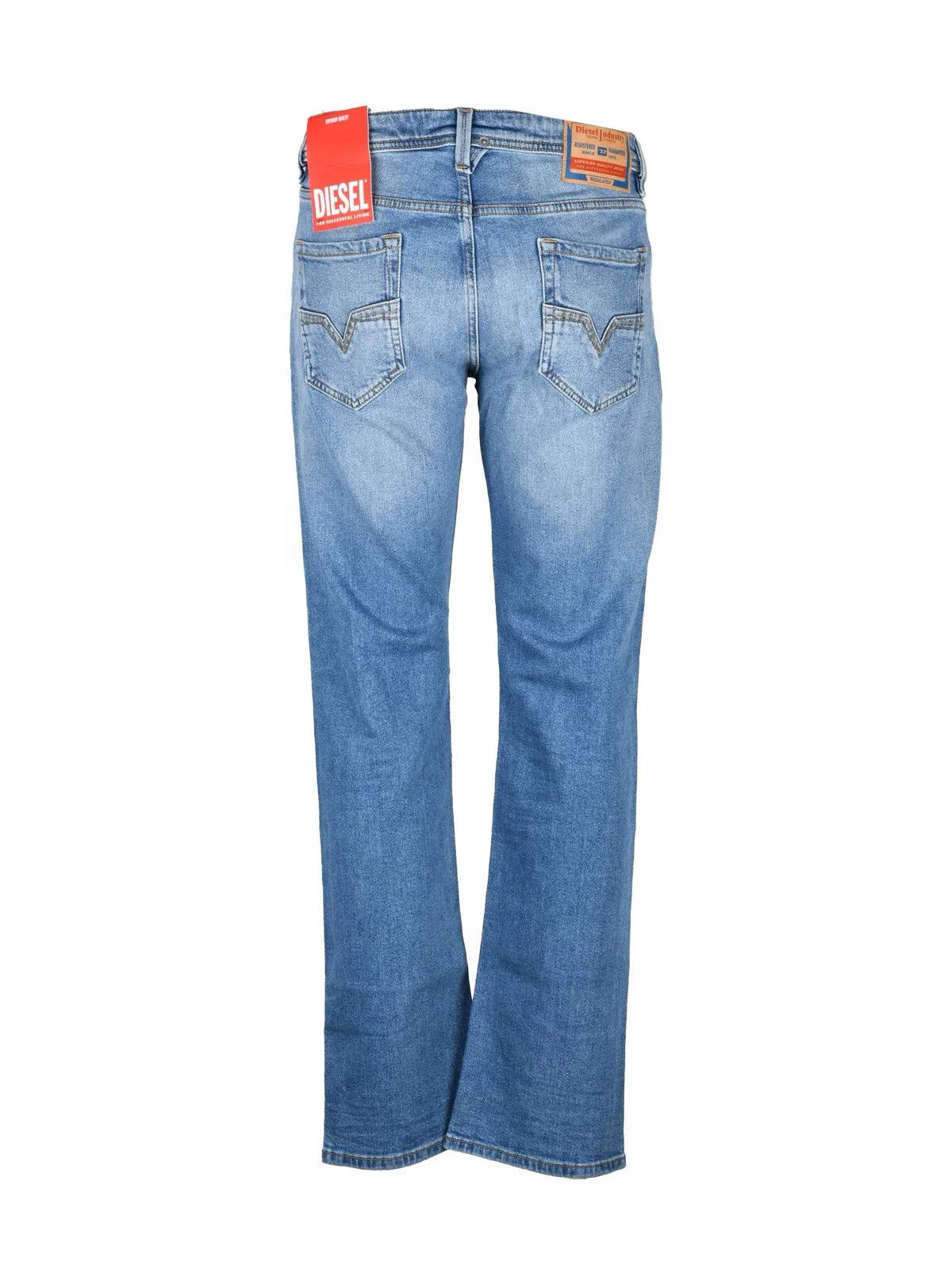Diesel Jeans Larkee Straight Leg - Blu