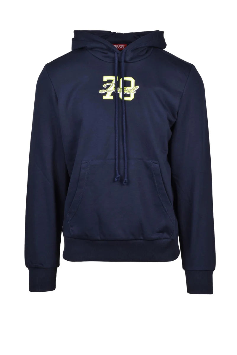 Diesel Felpa Cotone e Poliestere - Blu