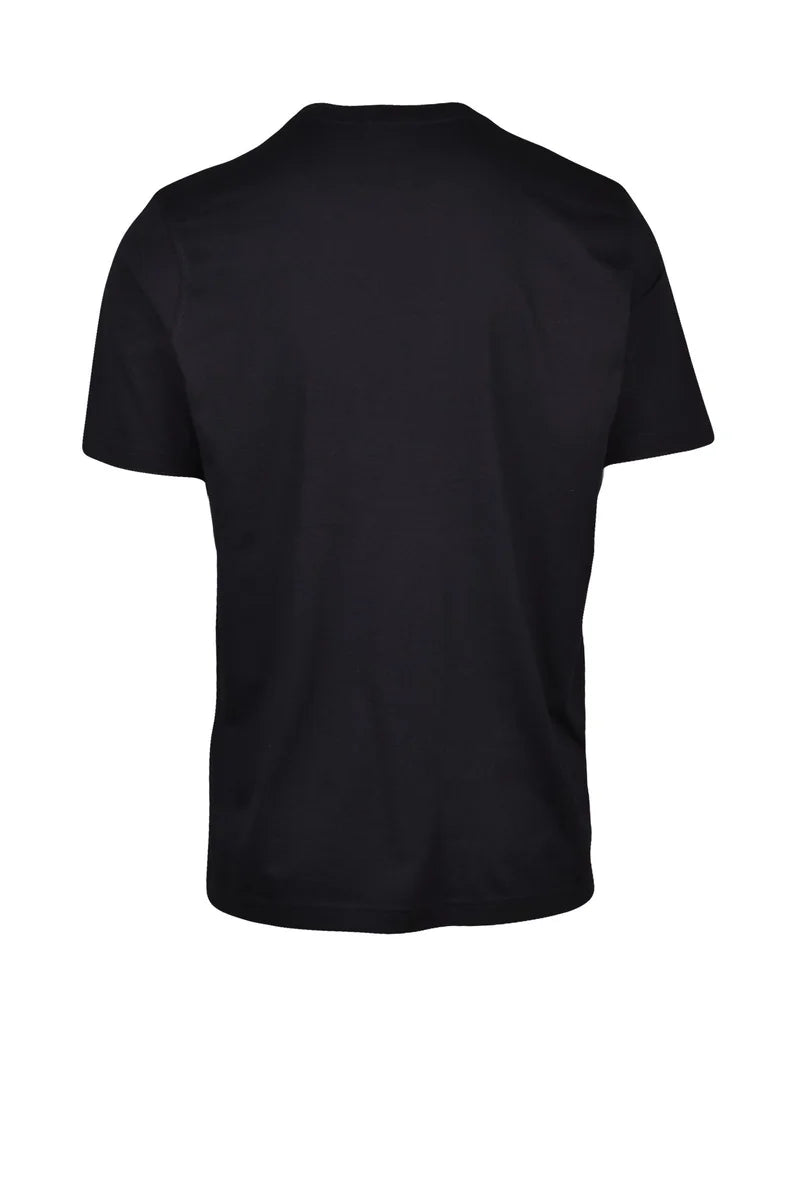 Diesel Crew Neck Cotton T-shirt - Black